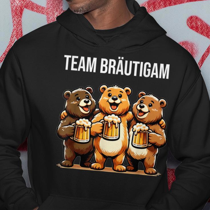 Team Groom Jga Stag Party Bear Jga Hoodie Lustige Geschenke