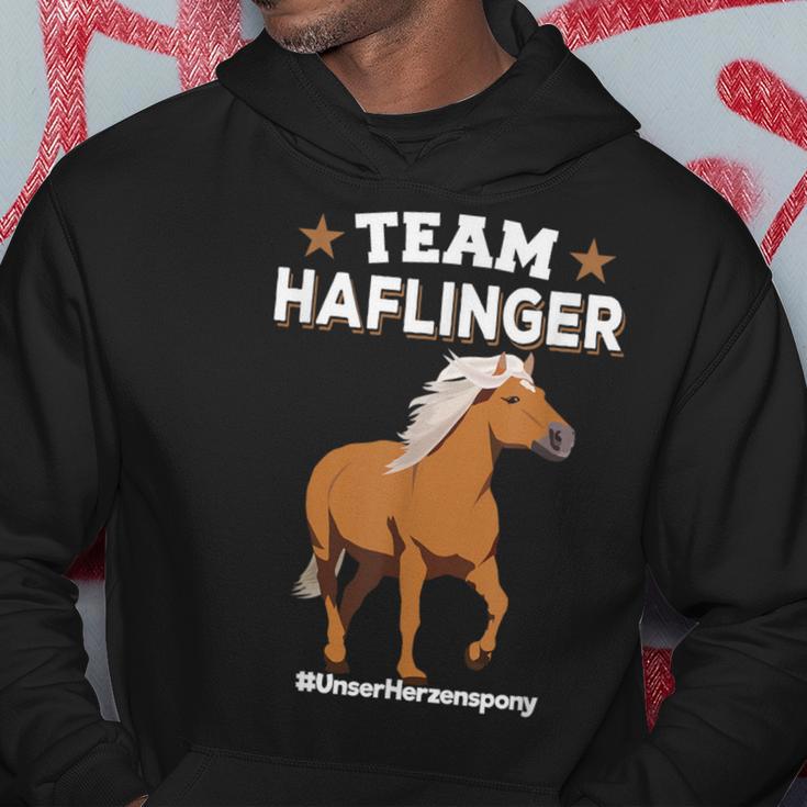 Team Haflinger Unserherzenspony Haflinger Pony Kapuzenpullover Lustige Geschenke