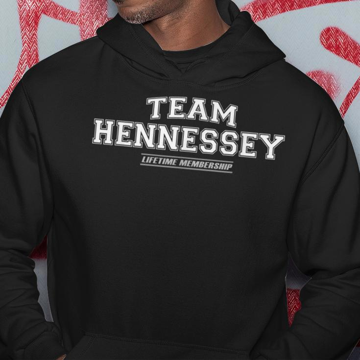 Team Hennessey Proud Family Surname Last Name Hoodie Funny Gifts