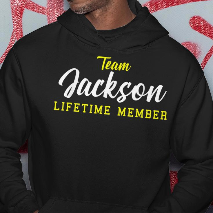Team Jackson Lifetime Member Surname Birthday Wedding Name Hoodie Funny Gifts