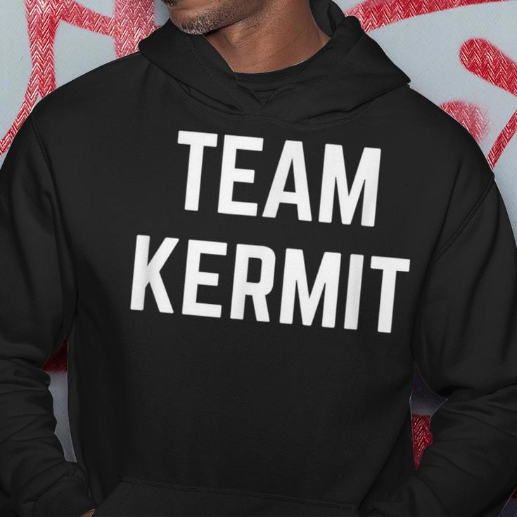 Team Kermit Friend Family Fan Club Support Hoodie Unique Gifts