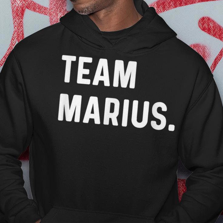 Team Marius Hoodie Lustige Geschenke