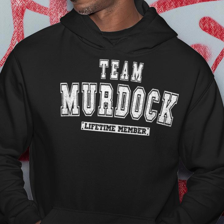 Team Murdock Lifetime Member Family Last Name Hoodie Funny Gifts