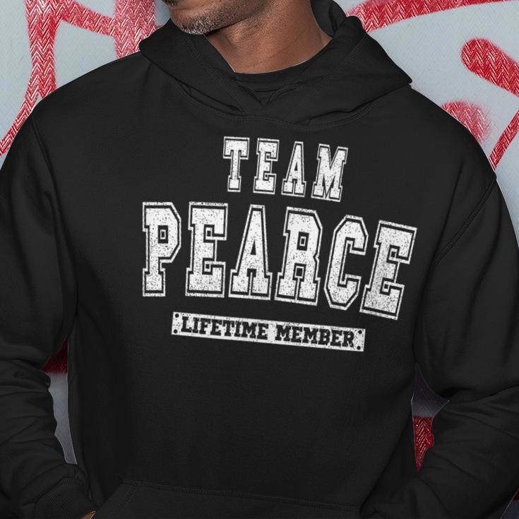 Team Pearce Lifetime Member Family Last Name Hoodie Funny Gifts