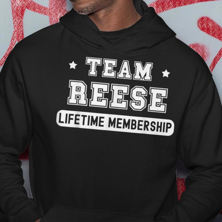 Team Reese Lifetime Membership Family Last Name Hoodie Funny Gifts