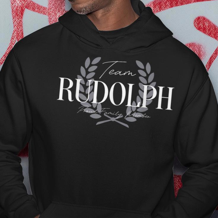 Team Rudolph Stolzes Familienmitglied Hoodie Lustige Geschenke