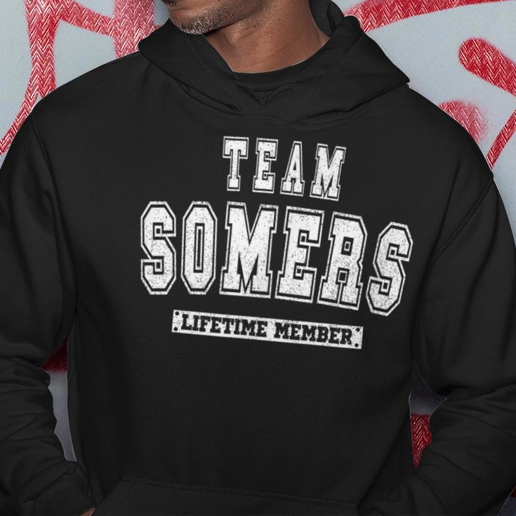 Team Somers Lifetime Member Family Last Name Hoodie Funny Gifts