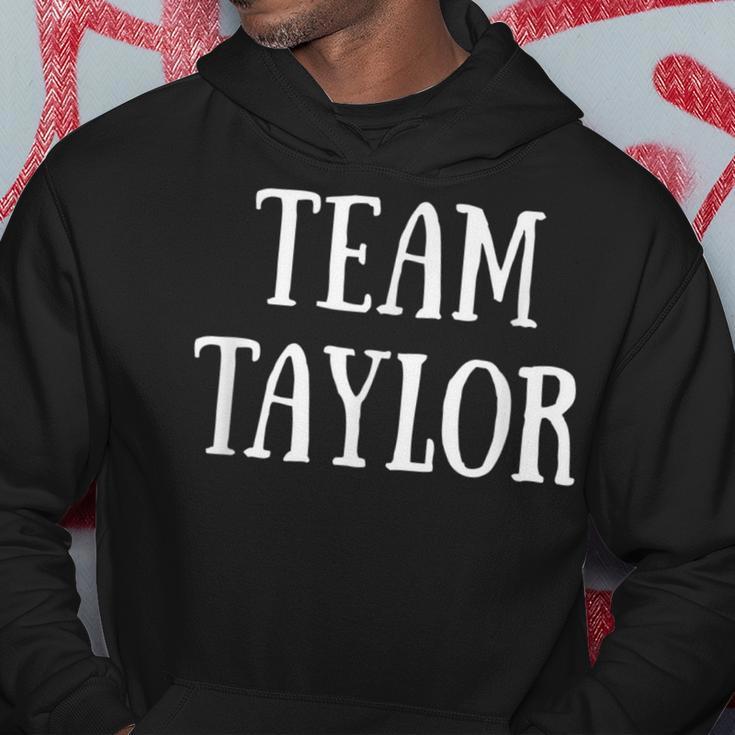 Team Taylor Family Name Taylor Last Name Hoodie Funny Gifts