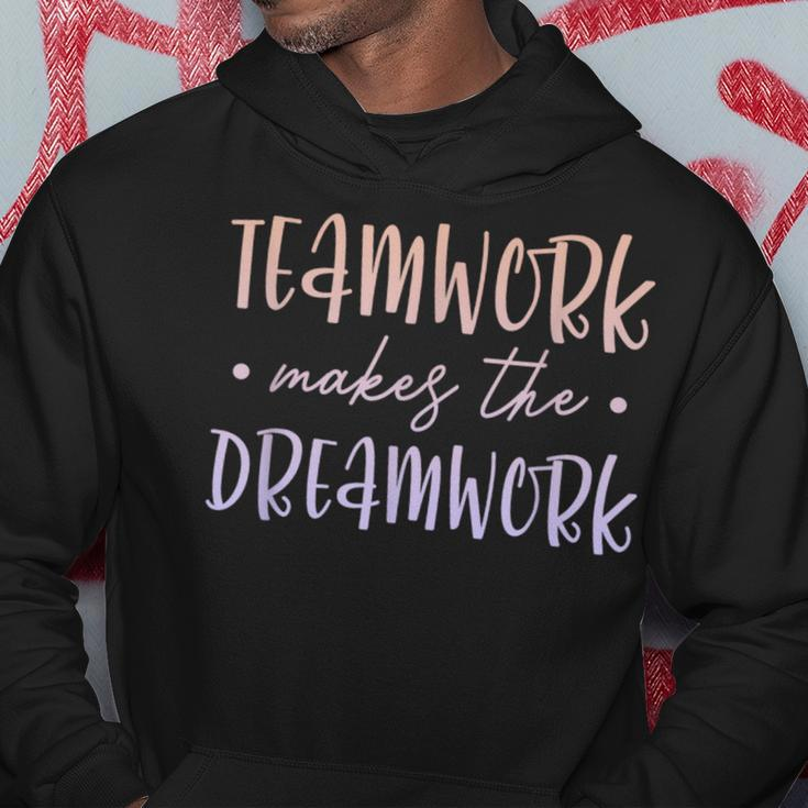 Teamwork Makes The Dreamwork Employee Team Motivation Hoodie Unique Gifts