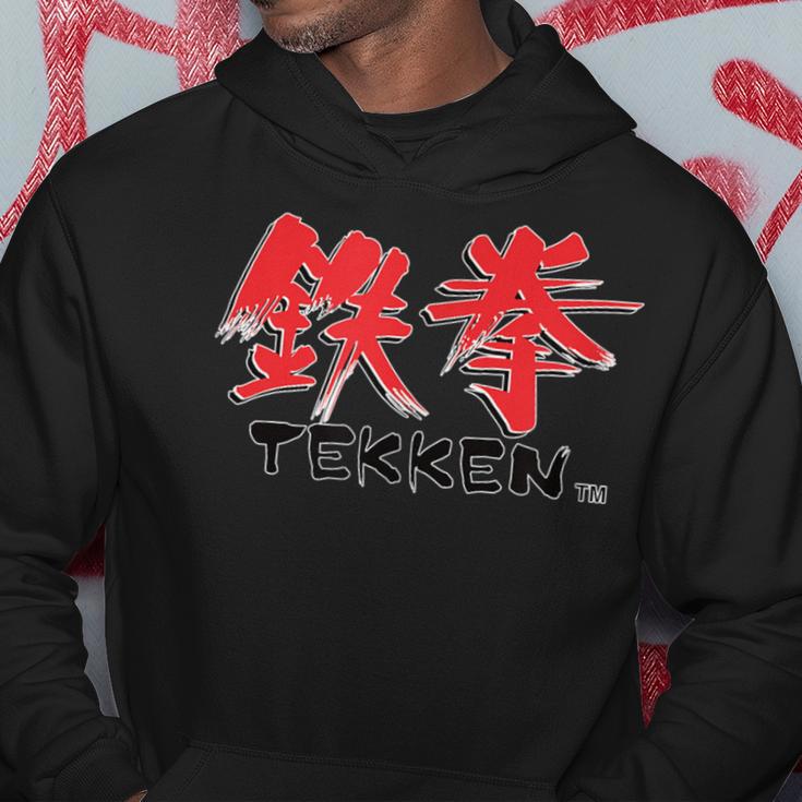 Tekken Videospiel-Logo Schwarz Hoodie für Gamer Lustige Geschenke