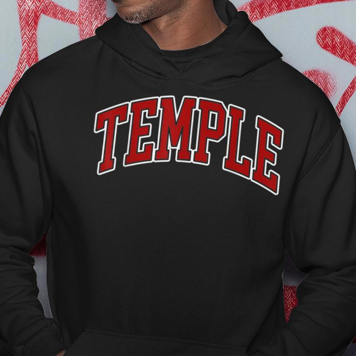 Temple Texas Tx Red Vintage For Or Women Hoodie Personalized Gifts