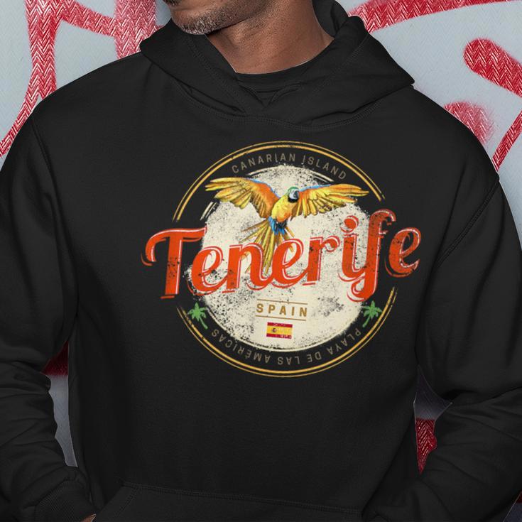 Teneriffa Papagei Kanarische Inseln Spanienintage Souvenir S Hoodie Lustige Geschenke