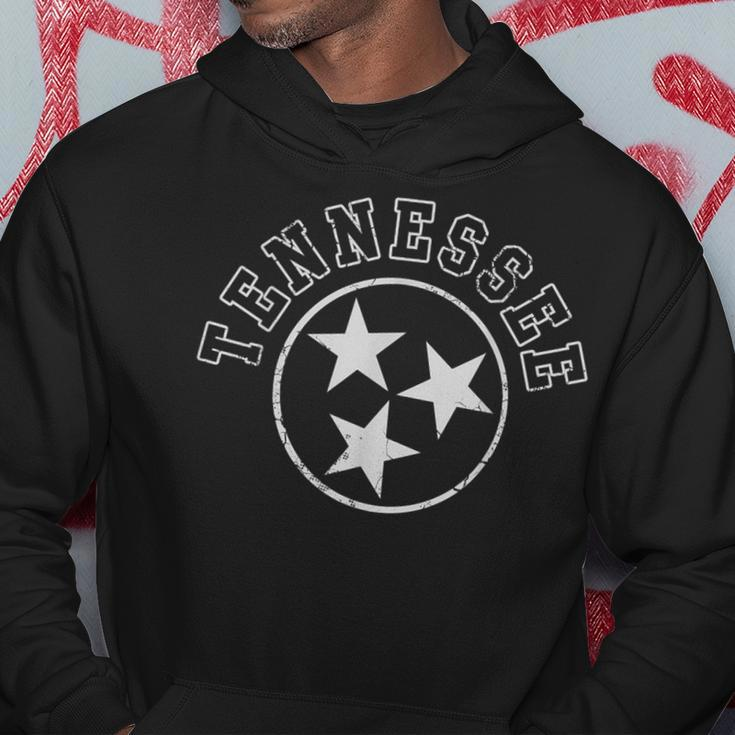 Tennessee Flag Home State Vintage Distressed Orange Hoodie Unique Gifts