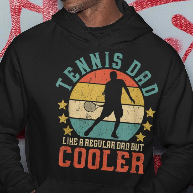 Tennis Dad Vintage Tennis Player Father's Day Hoodie Unique Gifts