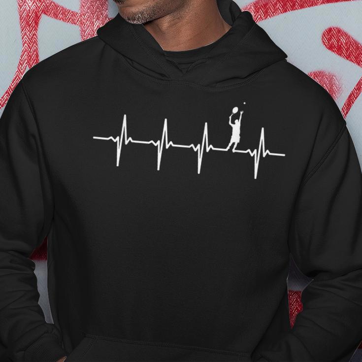 Tennis-Herzschlag-Geschenk Für Tennisspieler Kapuzenpullover Lustige Geschenke