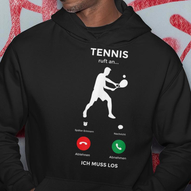 Tennis Ruft An Must Los Tennis Player Hoodie Lustige Geschenke