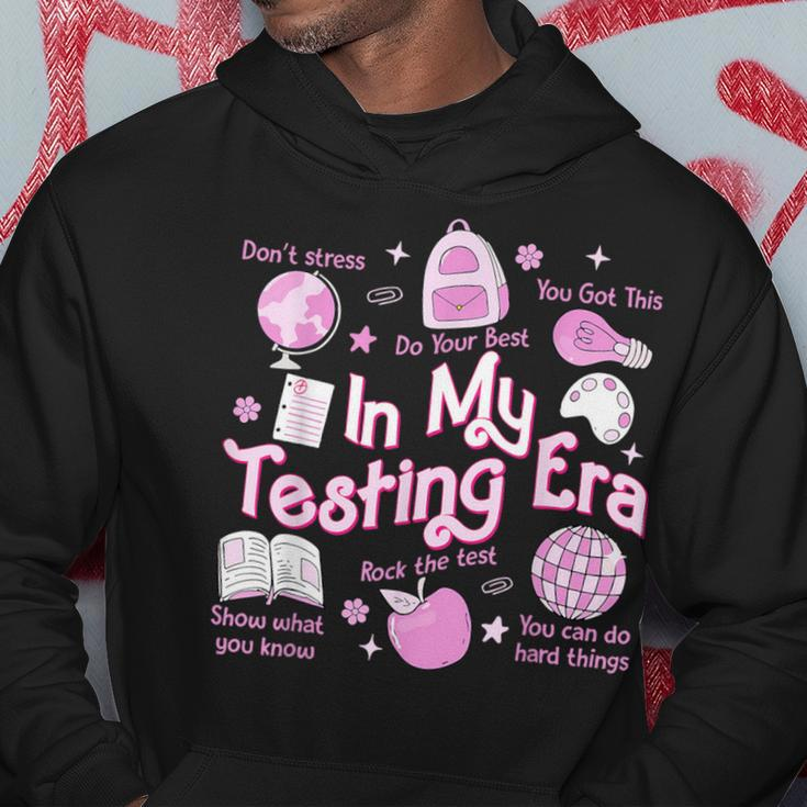In My Testing Era Teachers Student Rock The Test Testing Day Hoodie Unique Gifts