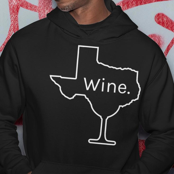 Texas Wine Glass Hoodie Unique Gifts
