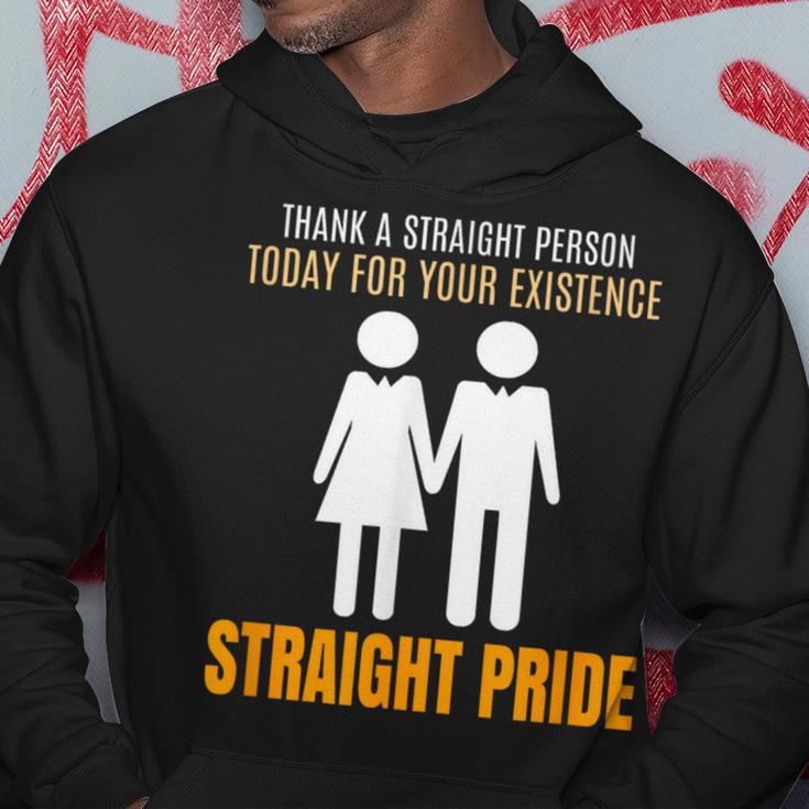 Thank A Straight Person Today For Your Existence Hoodie Unique Gifts