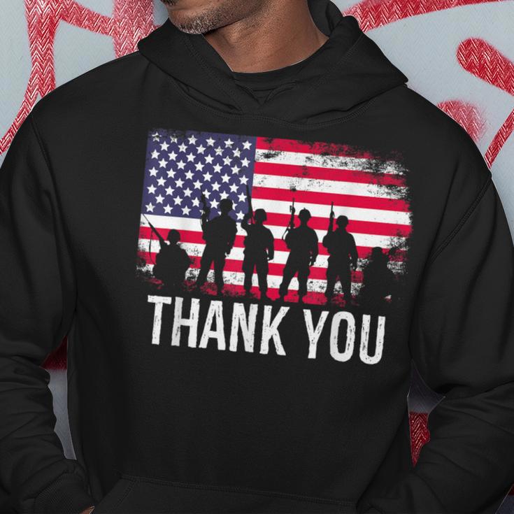 Thank You Us Flag Hoodie Unique Gifts