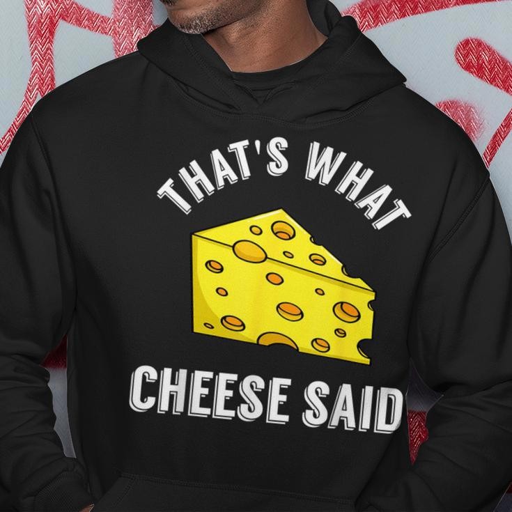 That's What Cheese Said Swiss Grilled Cheesy Hoodie Unique Gifts