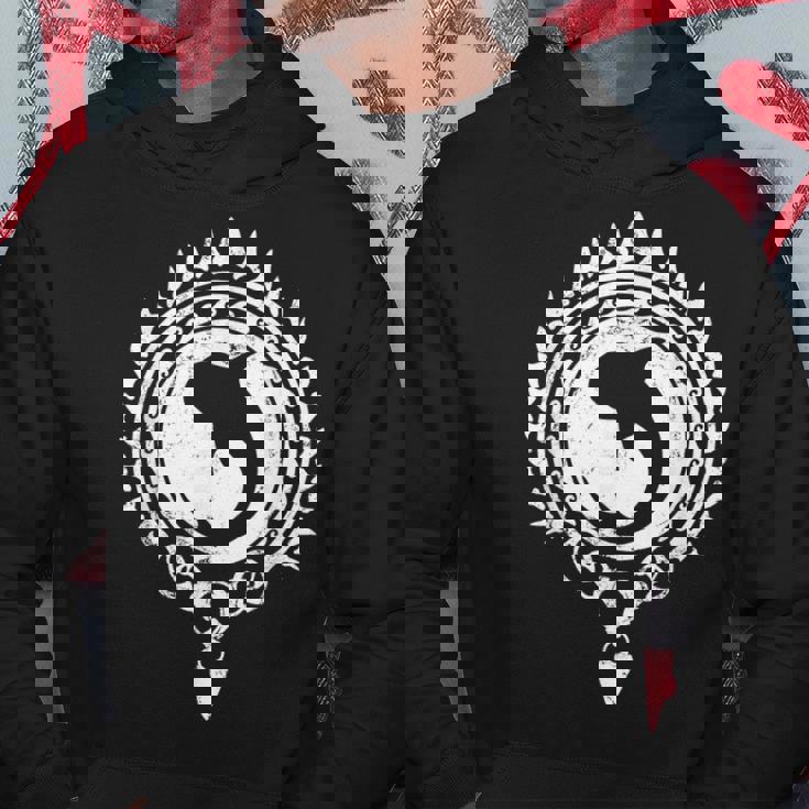 Tiburón Ballena Tatuaje Polinesio Sudadera Regalos divertidos
