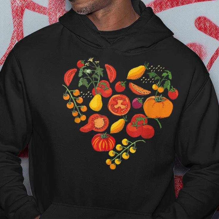 Tomatenliebe Hobby Gardener Gardener Garden Tomato Hoodie Lustige Geschenke