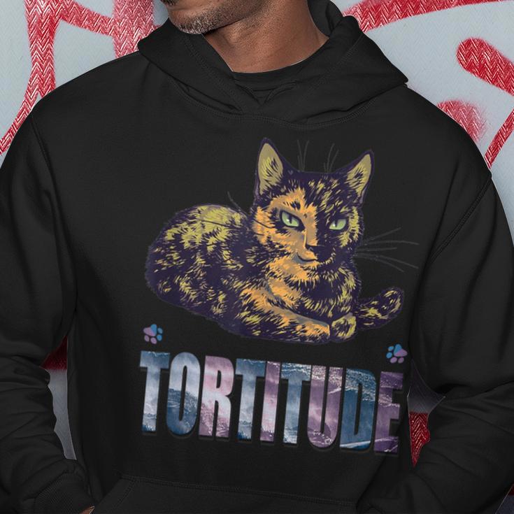 TortitudeCat Torties Are Feisty Tortoiseshell Hoodie Unique Gifts