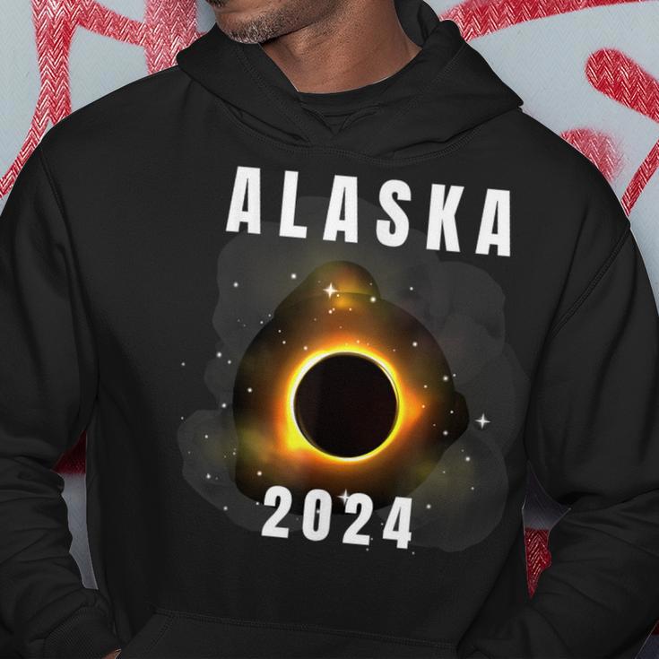 Total Solar Eclipse 2024 Alaska Eclipse 2024 Hoodie Unique Gifts