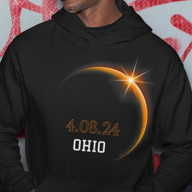 Total Solar Eclipse 2024 Ohio Totality Spring 40824 Hoodie Unique Gifts