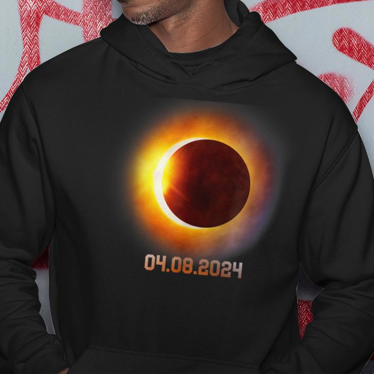 Total Solar Eclipse 2024 Spring April 8Th 2024Hoodie Unique Gifts