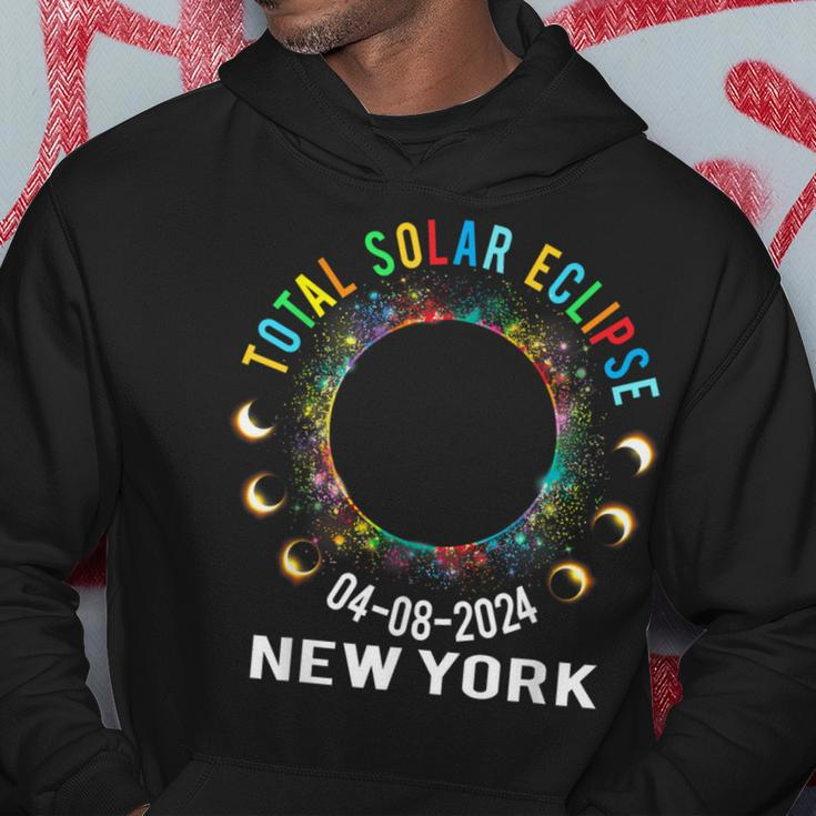 Total Solar Eclipse 2024 Totality April 8 2024 New York Usa Hoodie Unique Gifts