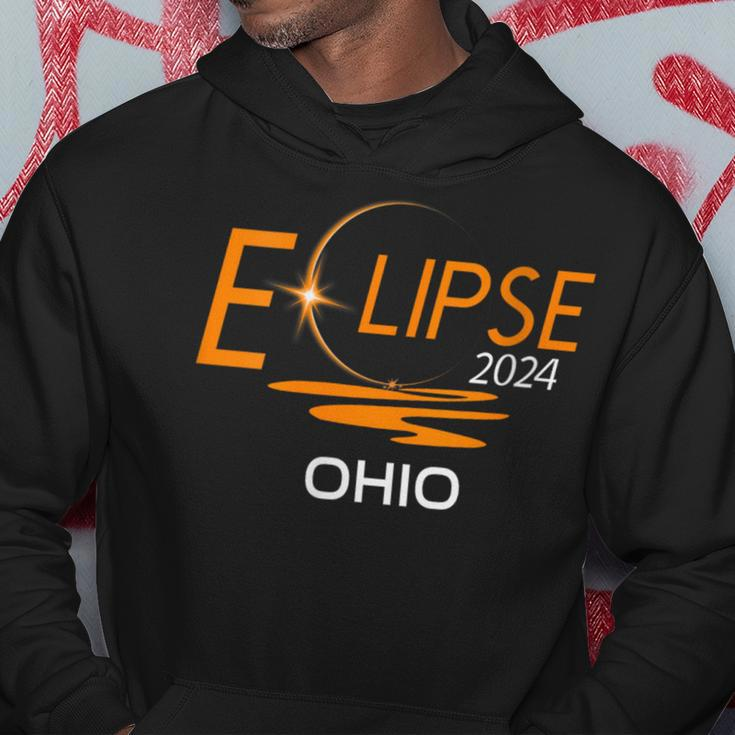 Total Solar Eclipse 2024 Usa Ohio Path Of Totality Hoodie Unique Gifts