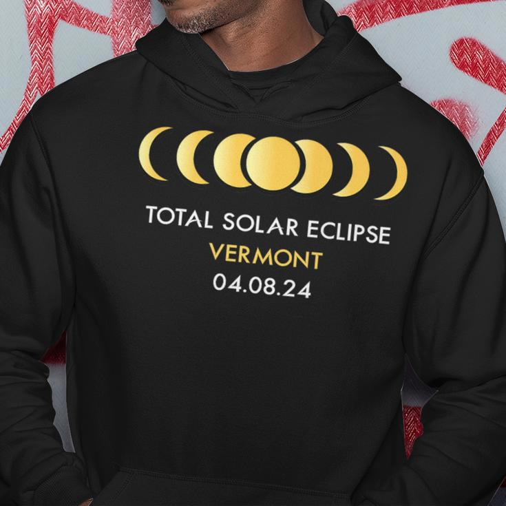 Total Solar Eclipse 2024 Vermont America Totality 040824 Hoodie Personalized Gifts