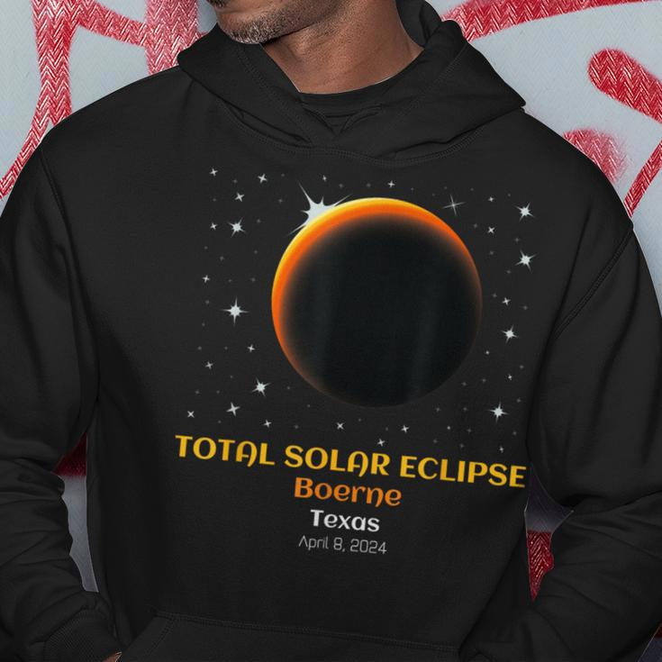 Total Solar Eclipse Of April 8 2024 In Boerne Texas Tx Hoodie Unique Gifts