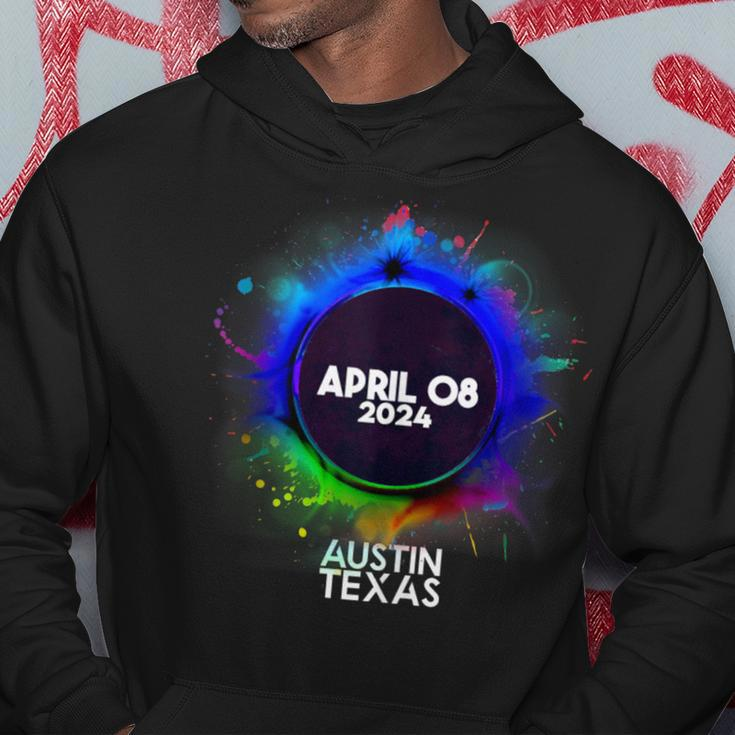 Total Solar Eclipse Austin Texas 2024 Totality Hoodie Unique Gifts