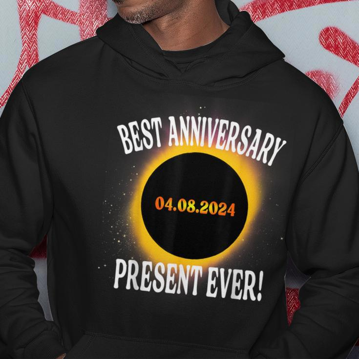 Total Solar Eclipse Best Anniversary Present Ever April 2024 Hoodie Funny Gifts