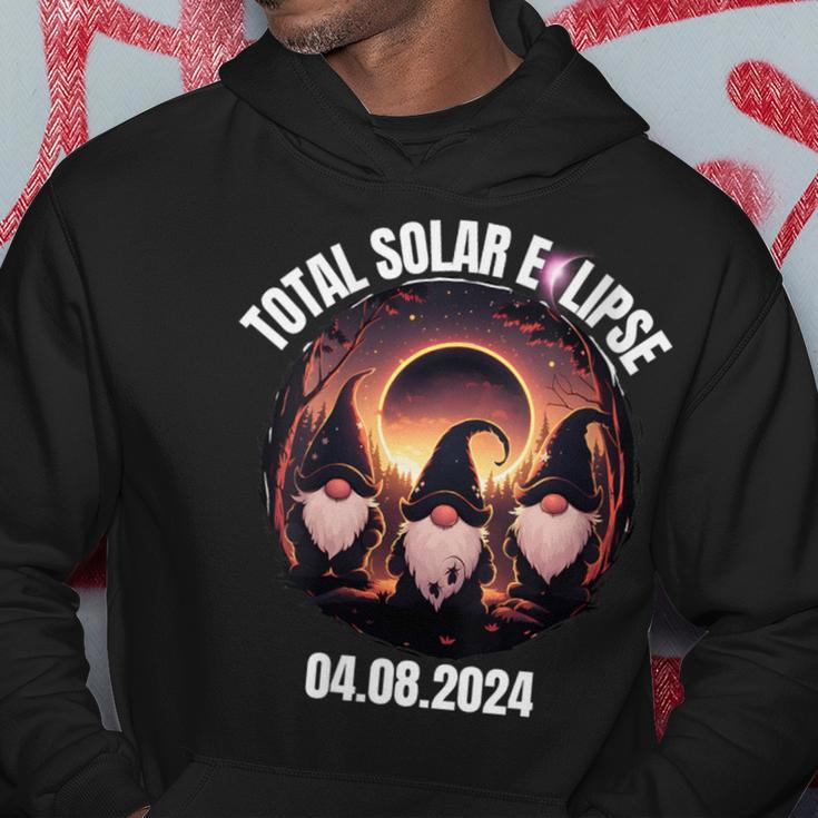 Total Solar Eclipse Gnome Gnomes Totality Party 2024 Hoodie Unique Gifts