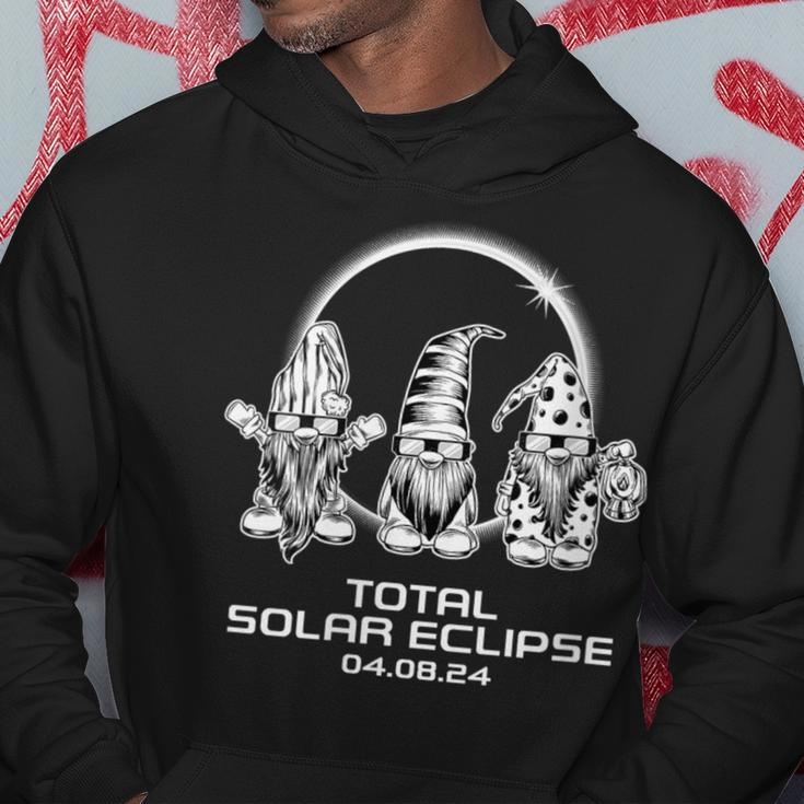 Total Solar Eclipse Gnomes Totality Party 2024 Matching Hoodie Unique Gifts