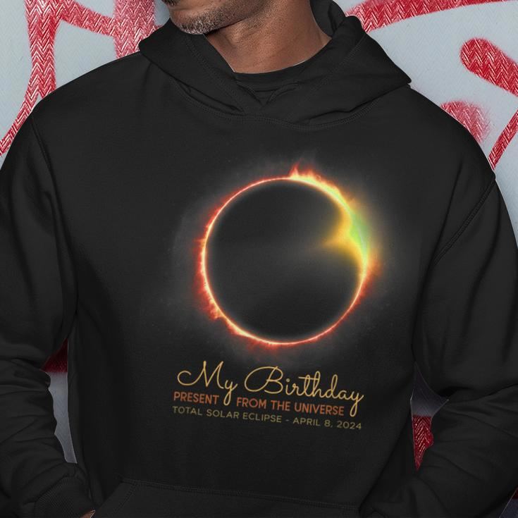 Total Solar Eclipse It's My Birthday April 8 2024 Hoodie Unique Gifts