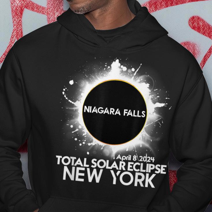 Total Solar Eclipse Niagara Falls New York 2024 Totality Hoodie Unique Gifts