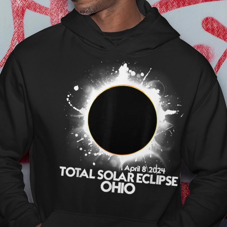 Total Solar Eclipse Ohio 2024 American Totality Hoodie - Seseable