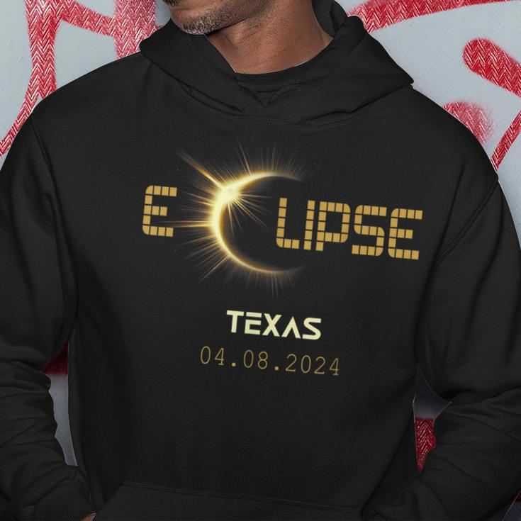 Total Solar Eclipse Texas Totality Usa April 8Th 2024 Texas Hoodie Unique Gifts