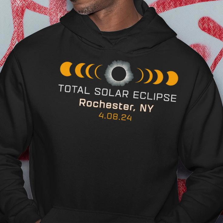 Totality Path 2024 Rochester Ny New York Total Eclipse Hoodie Unique Gifts