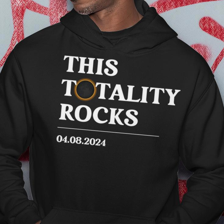 This Totality Rocks America Total Solar Eclipse April 8 2024 Hoodie Unique Gifts