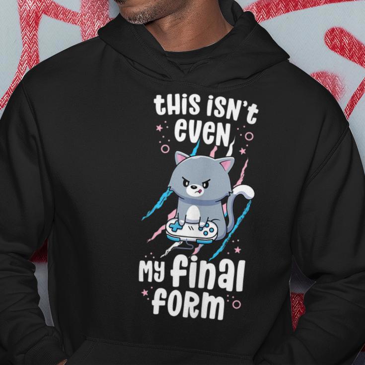 Transgender Gamer Gaymer Pride Lgbt This Isnt My Final Form Hoodie Unique Gifts