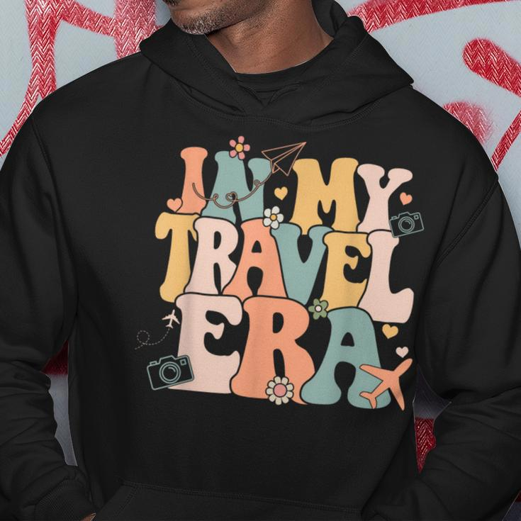 In My Travel Era Airplane Adventure For Family Vacation Trip Hoodie Personalized Gifts