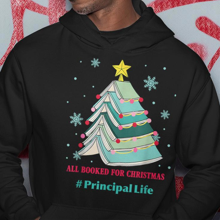 Tree All Booked For Christmas Principal Life Hoodie Funny Gifts