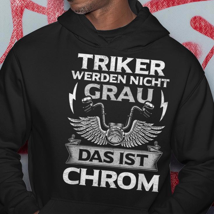 Trike Driver Trikes Motif Tricycle Biker Triker Grandpa Hoodie Lustige Geschenke