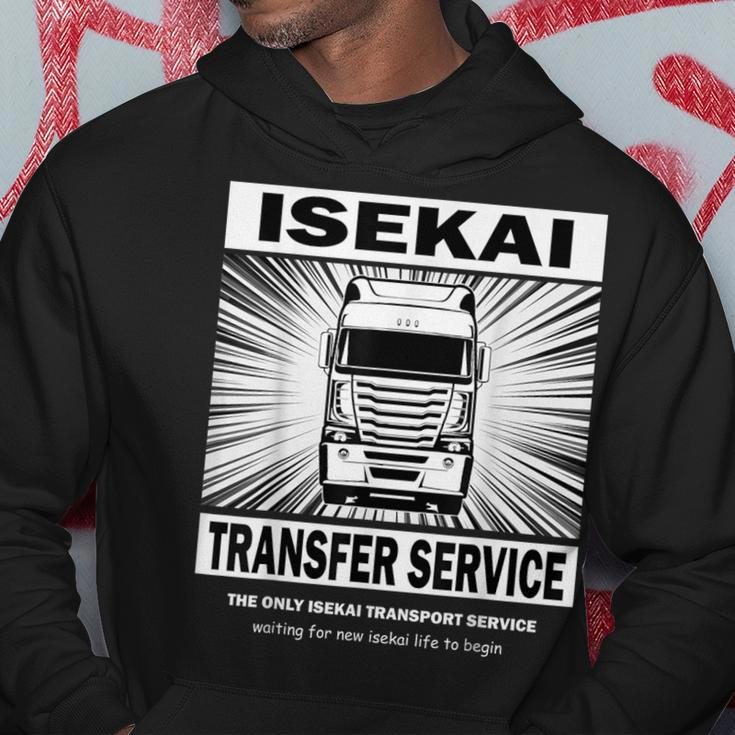 Truck-Kun Isekai Transfer Isekai Japanese Anime Hoodie Unique Gifts